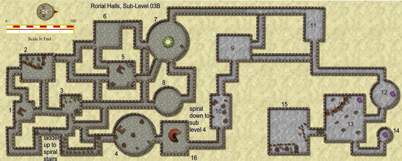 Nibirum Map: rorial halls s3b by JimP